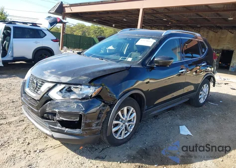 2018 Nissan Rogue Sv z USA, uszkodzony, nr VIN KNMAT2MV3JP598896